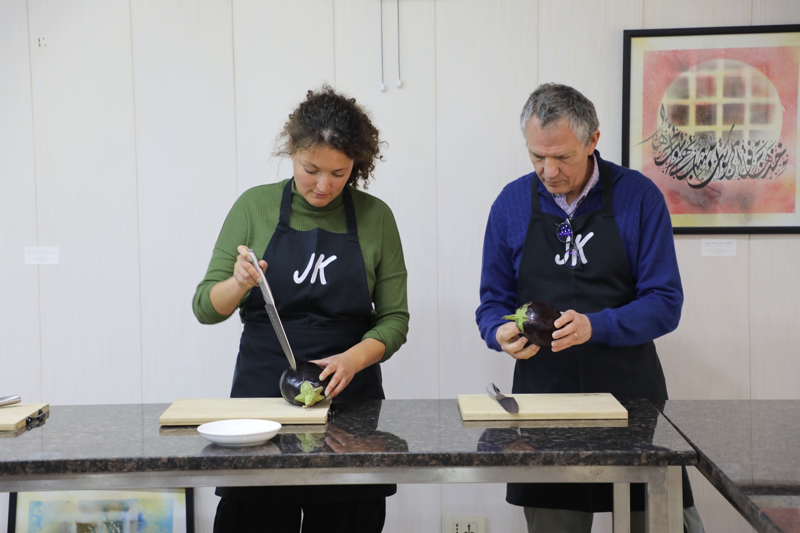 the jordanian kitchen in amman - jordan - cultural experience in Jordan